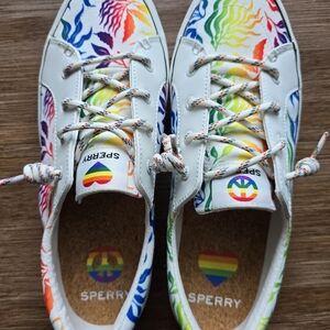 Sperry Women's Colorful Canvas Sneakers